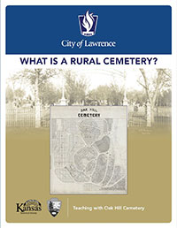 Oak Hill Cemetery lesson plan cover