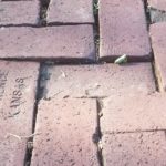 Sidewalk Depressed Brick