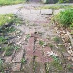 Sidewalk Loose Brick