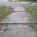 Sidewalk Vertical Separation