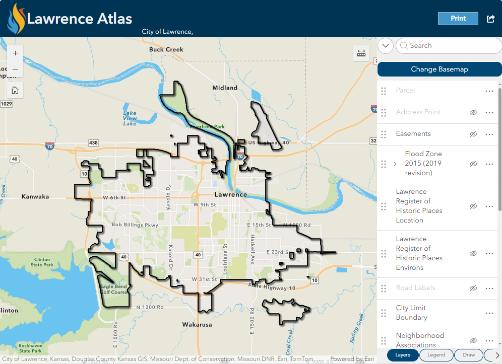 Lawrence MuniMap