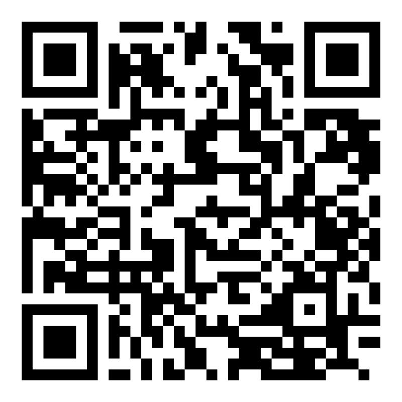 QR code to sign up to volunteer at a community warming center